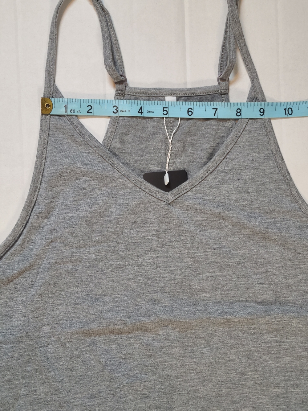 Deep Self Womens Relaxed Gray Sleeveless V-Neck Jumpsuit with Pockets NWT Small - Picture 7 of 13
